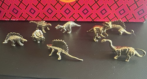 Jurassic bronze dinosaur - 8,