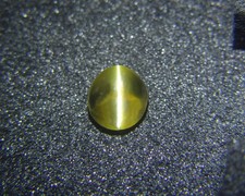 1.70 CTs REAL HONEY CHRYSOBERYL CATS EYE SHARP RAY CEYLON NATURAL GEMSTONE