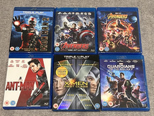 Marvel Blu Ray collection, 6 x