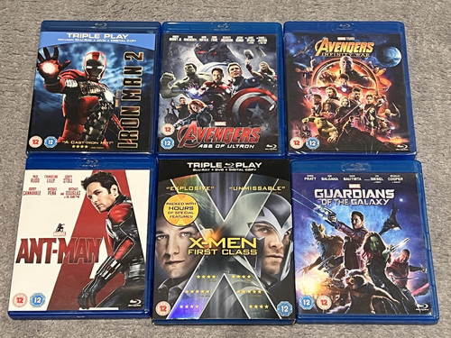 Marvel blu ray collection x - marvel,