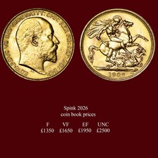 King Edward VII 1902 £2 gold