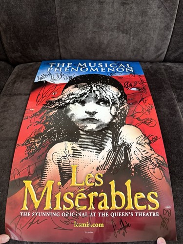 Les misérables signed cast - les,