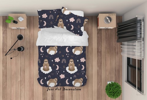 Sloth cloud pattern - cloud,