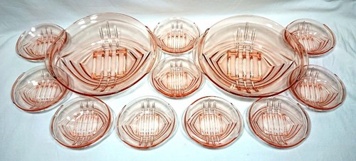 Art deco glass stolzle czech - glass,