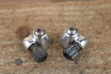 Aluminium Downtube Ergo Cable Stop Adjusters Vintage Retro Steel Road Bike