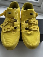 Mavic Podium Cycle / Cycling Shoes / Trainers Yellow size UK 8.5 • EUR 42.5