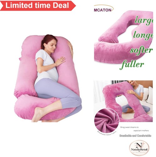 Shaped pregnancy pillow 60 - u,