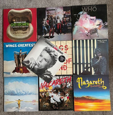 JOB LOT x 10 70'S & CLASSIC ROCK ALBUMS