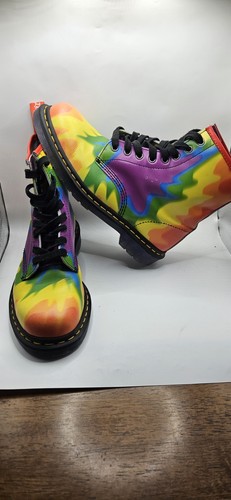 Martens 1460 pride tie dye - martens,