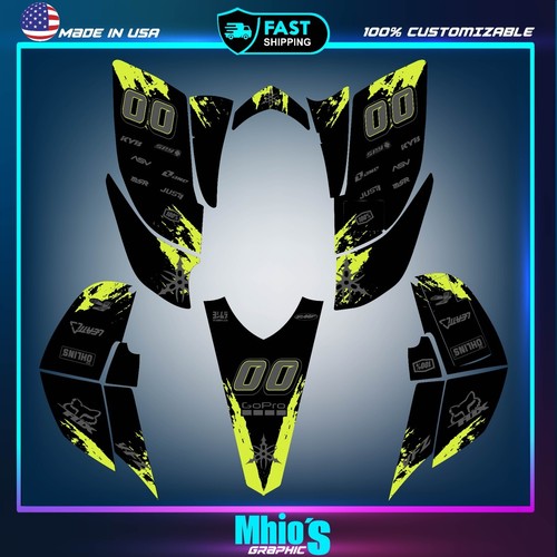 Yamaha yfz450r graphics kit - graphics,