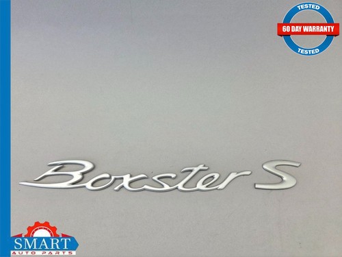 Porsche boxster 986 emblem - s,