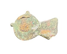 Roman Bronze Fantail Plate