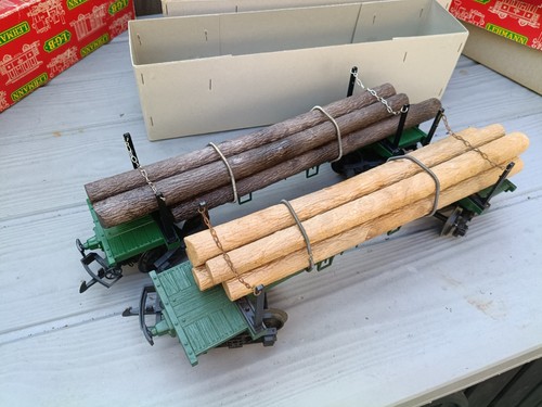 Lgb 4066 log wagons - 2,