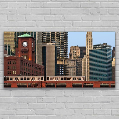 Glass print modern - living, room
