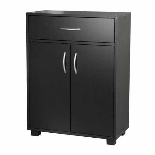 Black wooden free - free, standing