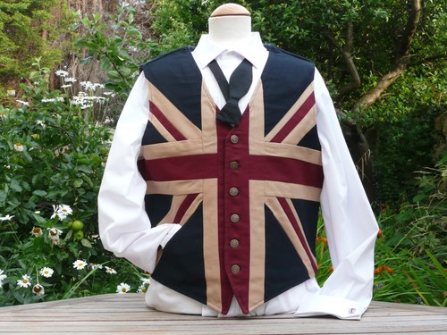 Stunning union jack waistcoat - union,