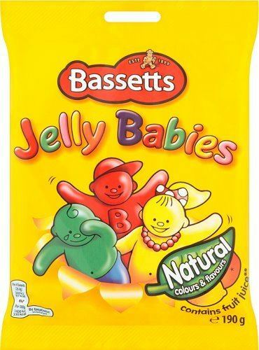 Bassetts jelly babies - jelly, 190