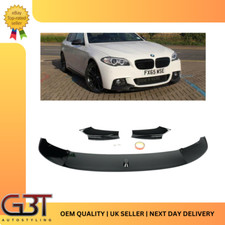 FITS BMW 5 SERIES F10 F11 MSPORT FRONT SPLITTER LIP DIFFUSER PERFORMANCE SPOILER