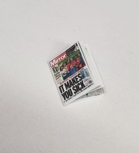 Miniature newspaper the - newspaper,