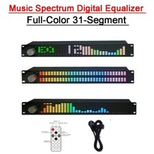 Music Spectrum Analyzer Digital Equalizer LED Full-color 31-segment EQ Tuning