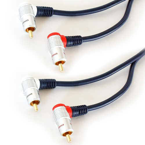 Rca phono right - right, angled