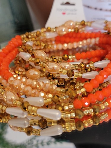 Waist beads handmade set of - beads,