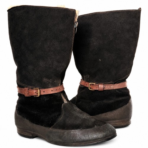 Ww2 raf flying boots 1941 - ww2,