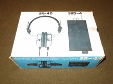 Stax SR-44 SR-40 SRD-4 Electrostatic Electret Headphones