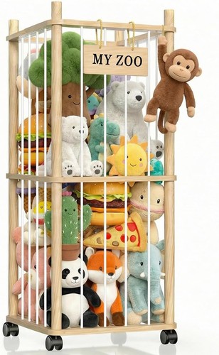 Teddy storage zoo - with, wheels