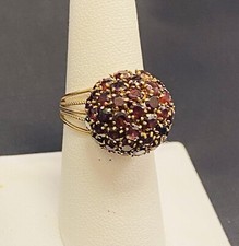 Garnet 14k GOLD Vintage