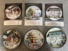 Forbidden City Plates Flying Kites Spring Day Lantern Festival Nine Dragon