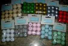 TRIMITS - 25mm circular wooden beads