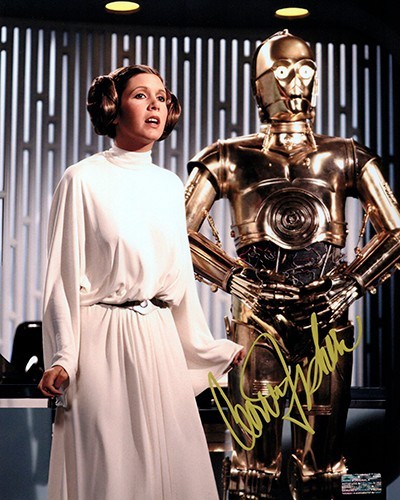 Autographed carrie fisher - autographed,