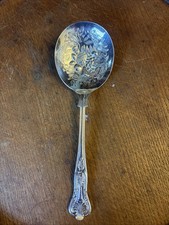 Vintage silverplate berry