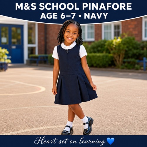 School pinafore dress - school,