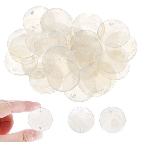 30pcs round capiz - 30pcs,