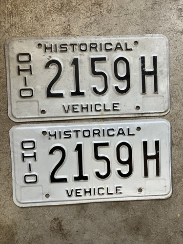 Expired license plate pair - license,