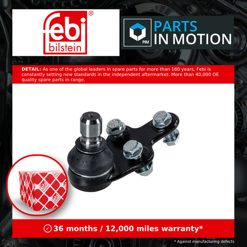 Ball joint fits - fits, 52