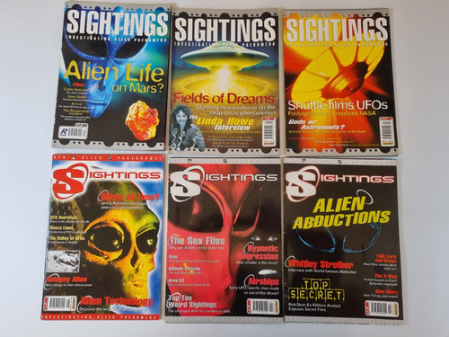 Sightings magazines ufos - 6, x
