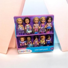 10 Mini Baby Dolls Pack Set