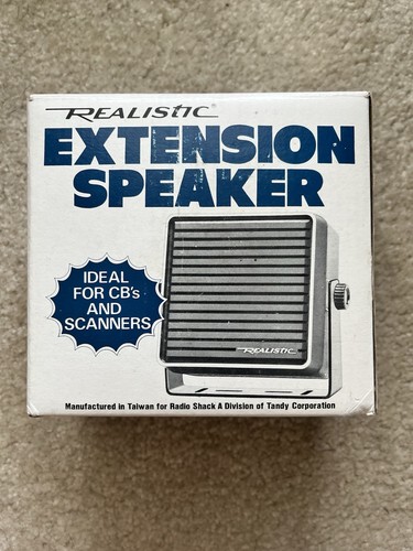 Realistic extension speaker - realistic,