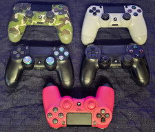 SONY PLAYSTATION 4 PS4 JOB LOT OF 5X CONTROLLERS, PAD, FAULTY & UNTSTED