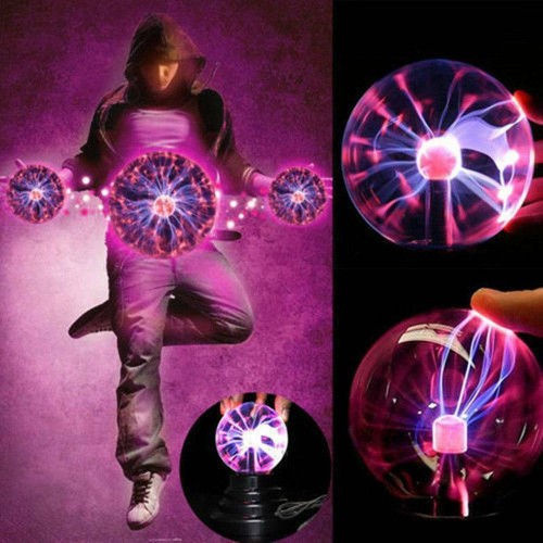 Large plasma ball lamp magic - large,