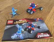 LEGO 76014 Marvel Super Heroes Ultimate Spider-Man Spider Trike vs Electro Set