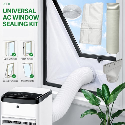 Air conditioner window seal - window,