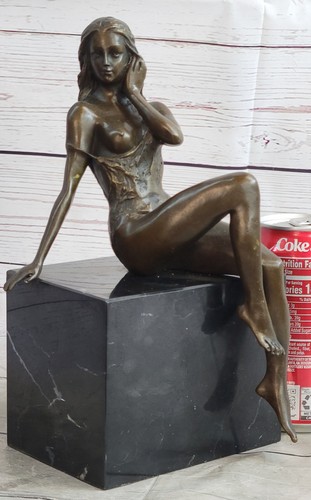 Bronze sculpture signed - sculpture,