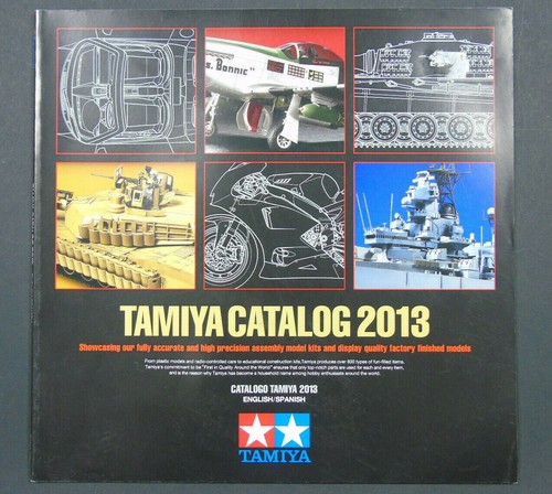 Tamiya 2013 catalogue plastic - tamiya,