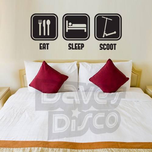 Eat sleep scoot scooter do - scooter, i