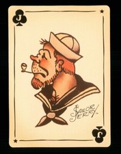 1 x modern playing card Sailor
