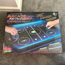 Electronic Arcade Air Hockey Tabletop Arcade Game. See description!!